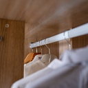 Remus - F Wardrobe WO200 - Solid Oak/White