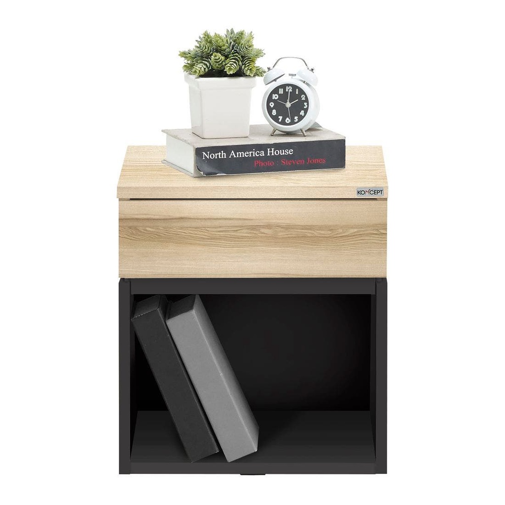 Patme Night Table 40cm Wide - Lindberg Oak