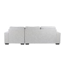 Liden Sofa - Right Corner - Fabric Light Grey