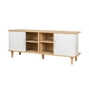 KC-Play Muni Sideboard TV150-Lindberg Oak/White