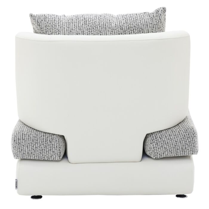 Jelly Sofa Mini Corner-Black/White