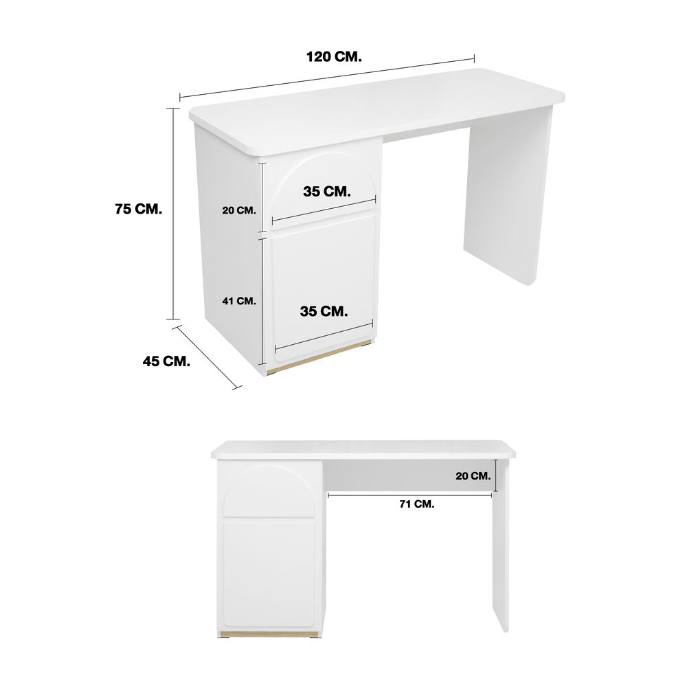 KC-Play Nordis DK120 - Lindberg Oak/White