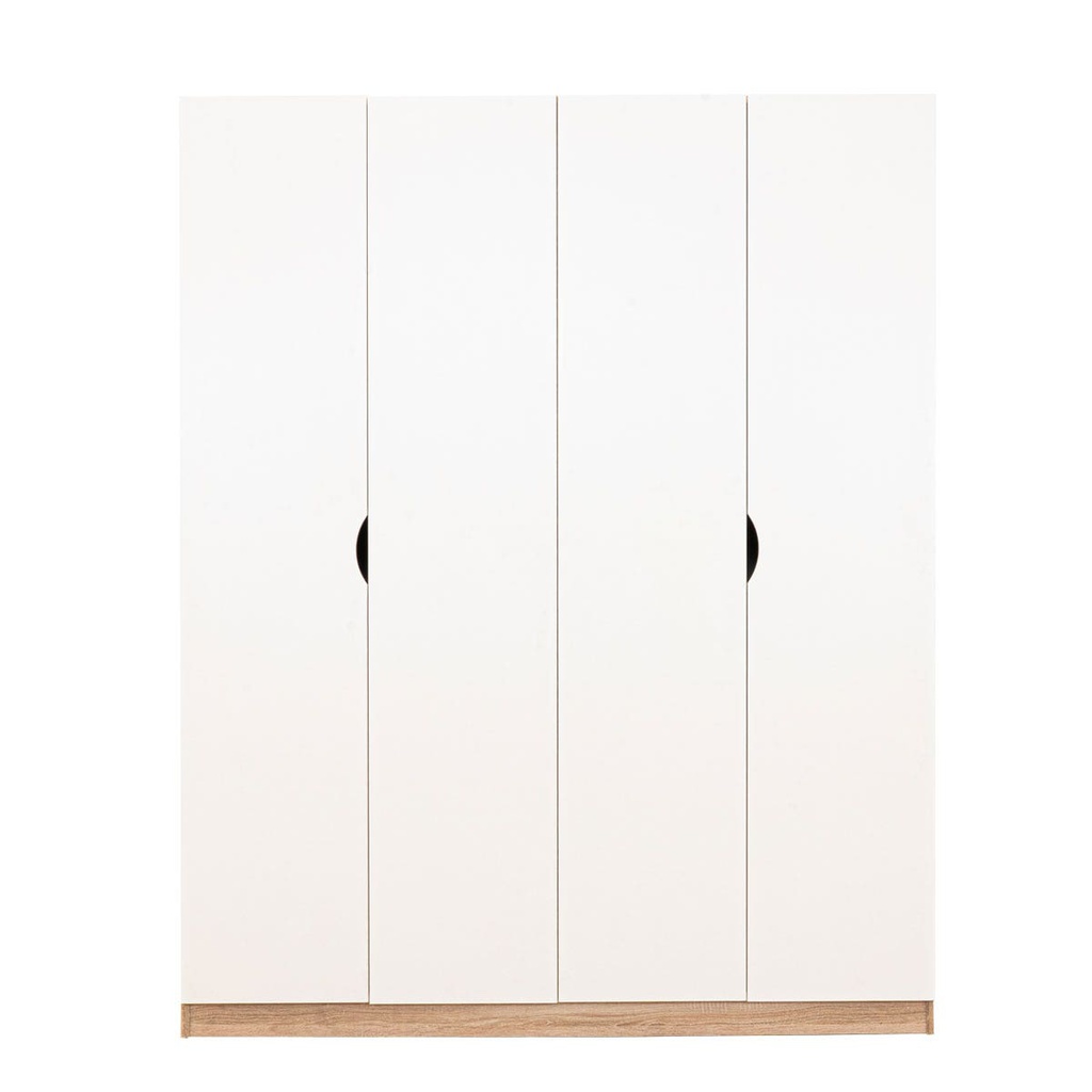Havin Wardrobe 160cm - Solid oak