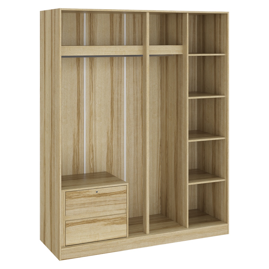 Molly Wardrobe - WFT-SC160 - Lindberg Oak/White