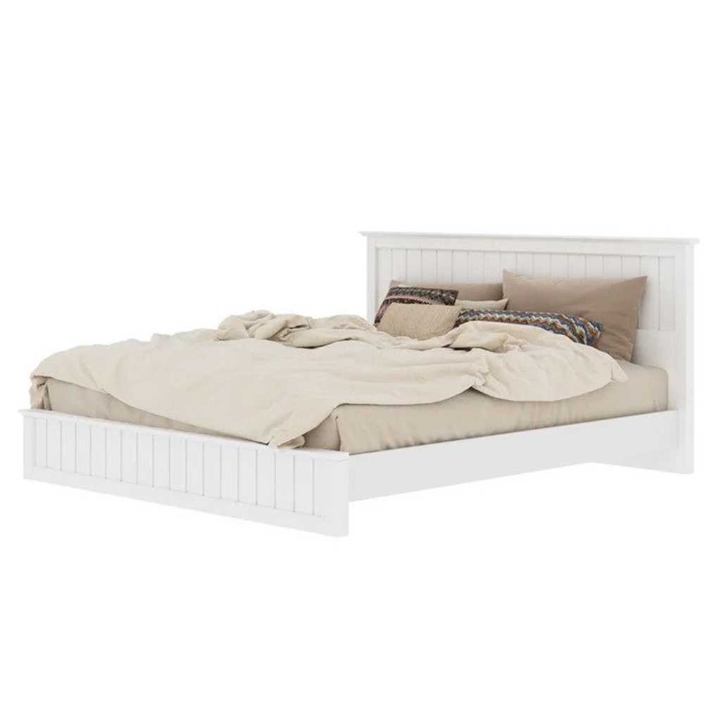 Moneta-F Bed 5ft - White