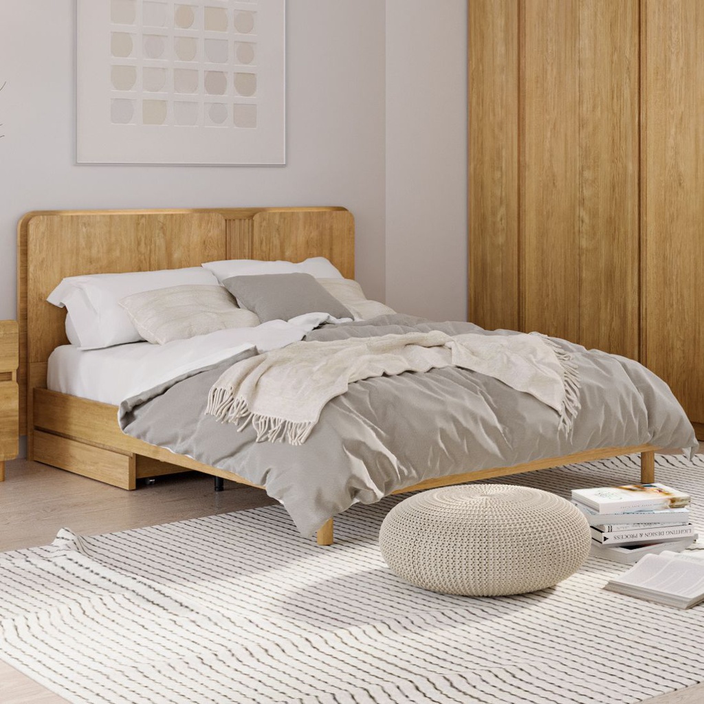 Skift Bed-6ft -Nyhavn Oak
