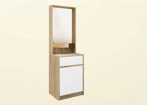 [19211569] Adison Dressing Table 50/Solid Oak/White